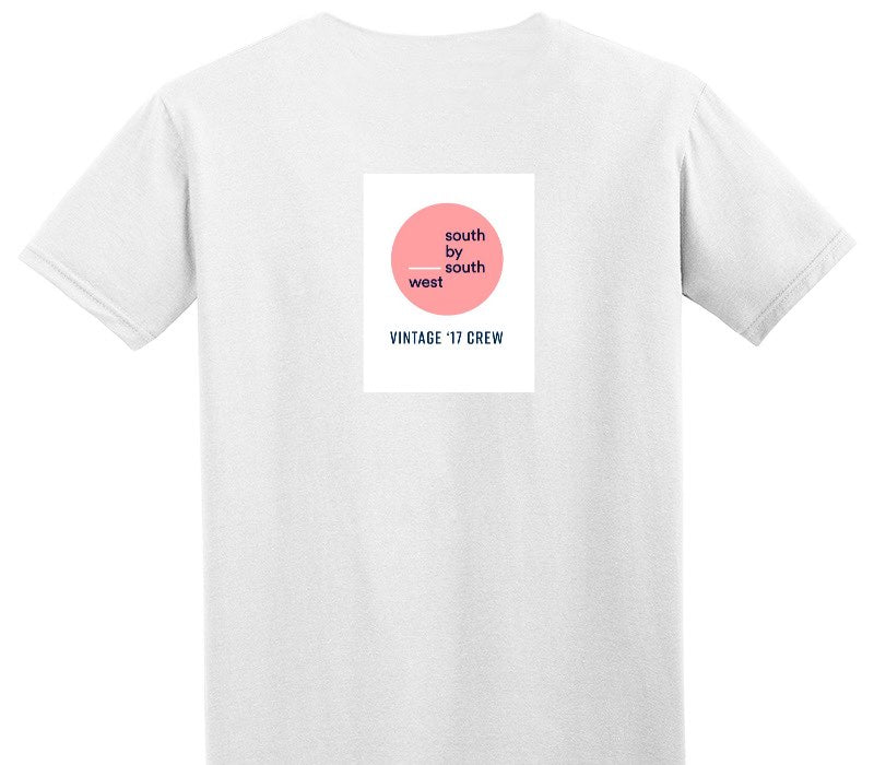 Custom Adult Soft Style 100% Cotton White T-Shirt