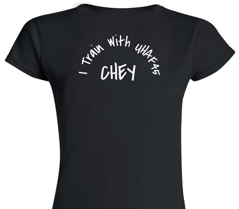 Custom Womens Soft Style 100% Cotton Black T-Shirt