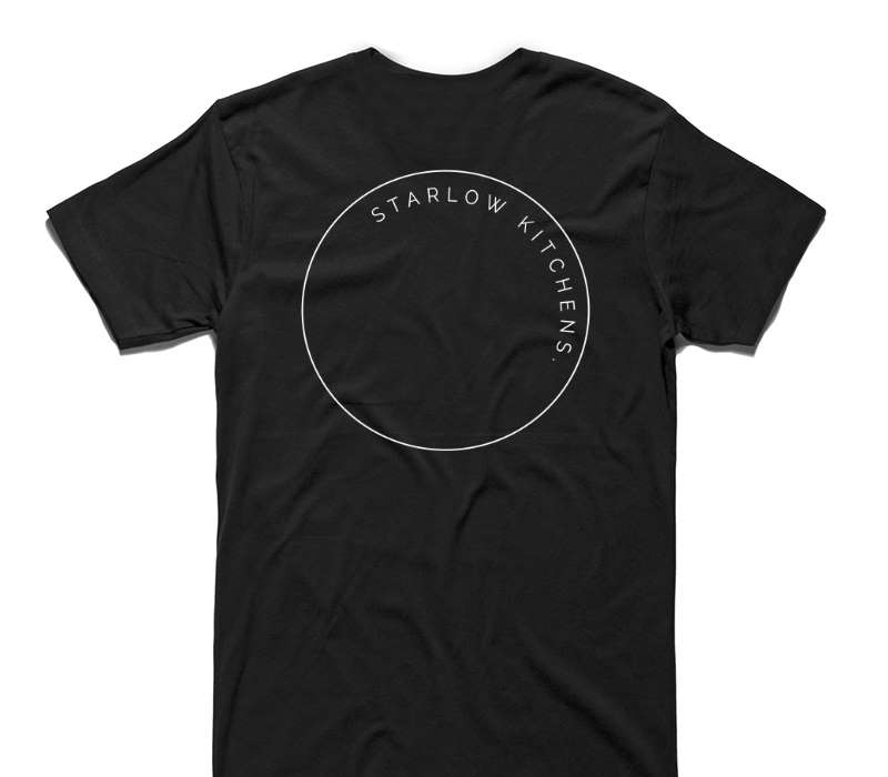 Custom AS Colour 100% Cotton Black T-Shirt