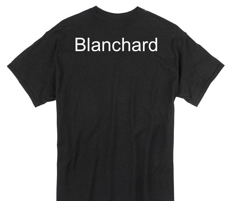 Custom Gildan 100% Cotton Black T-Shirt