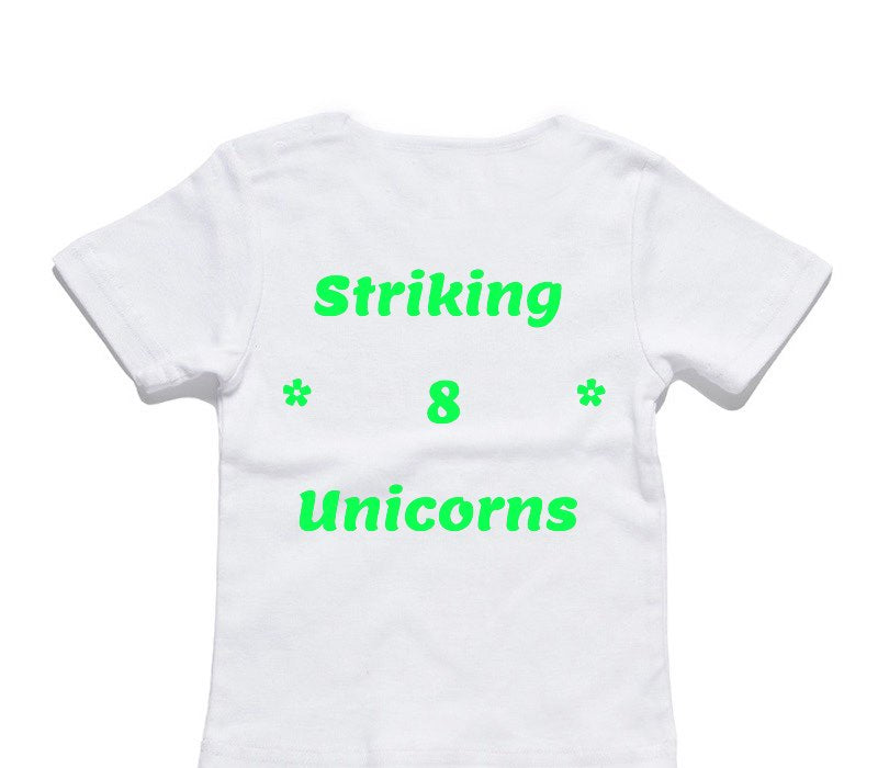 Custom AS Colour White Baby T-Shirt