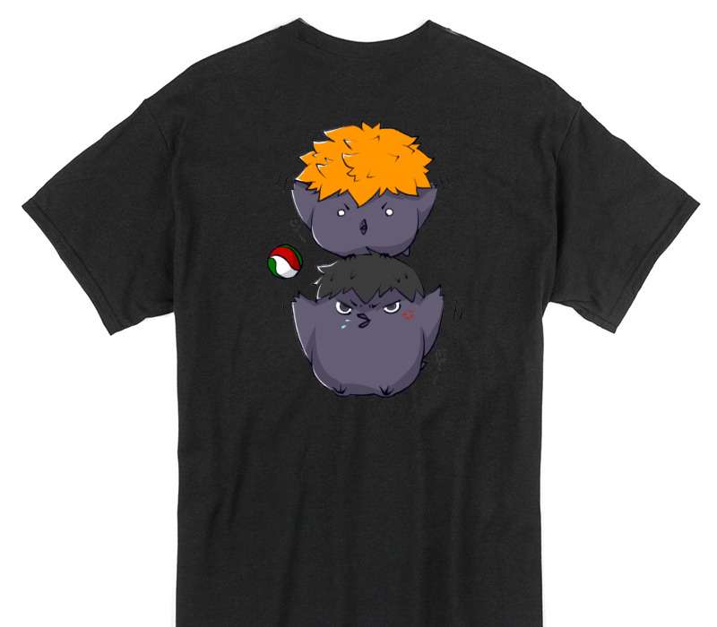 Custom Gildan 100% Cotton Black T-Shirt