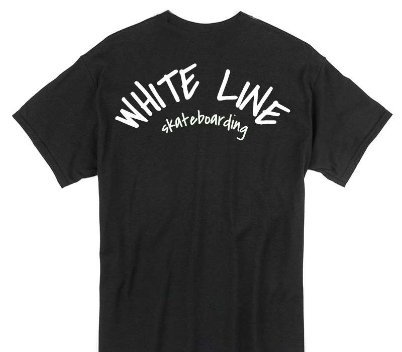 Custom Gildan 100% Cotton Black T-Shirt