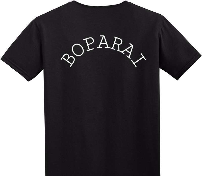 Custom Adult Soft Style 100% Cotton Black T-Shirt