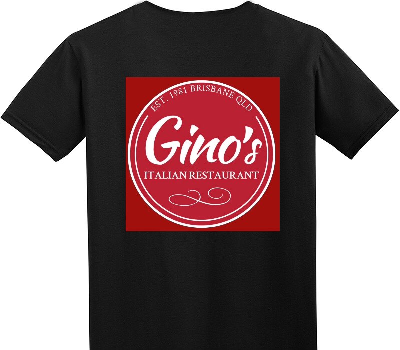 Custom Adult Soft Style 100% Cotton Black T-Shirt