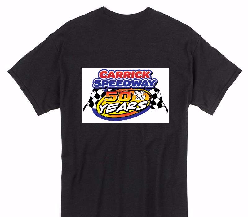 Custom Gildan 100% Cotton Black T-Shirt