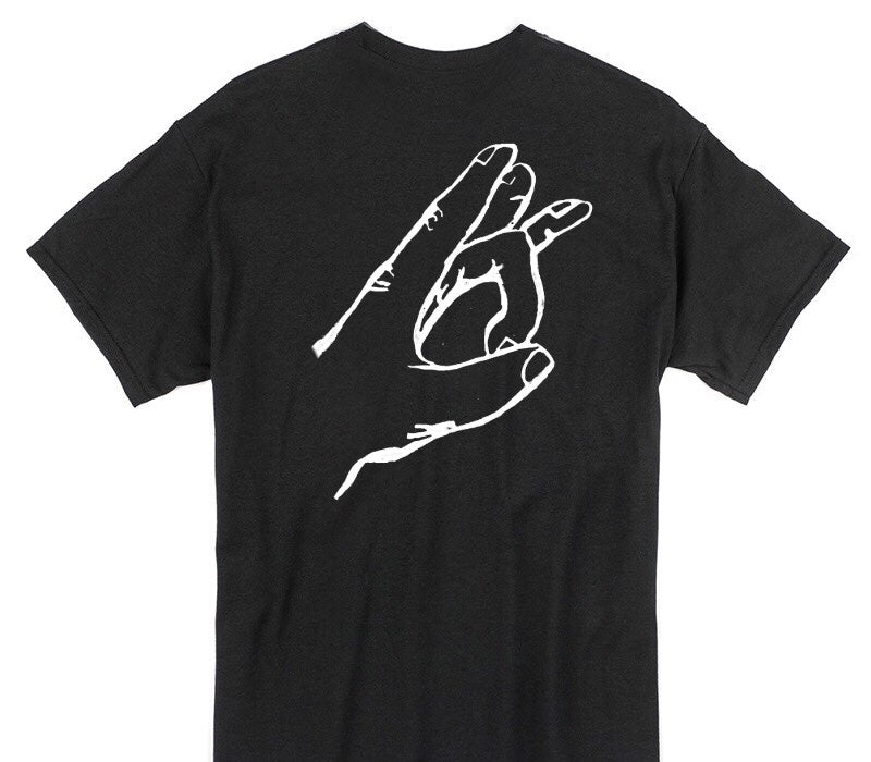 Custom Gildan 100% Cotton Black T-Shirt