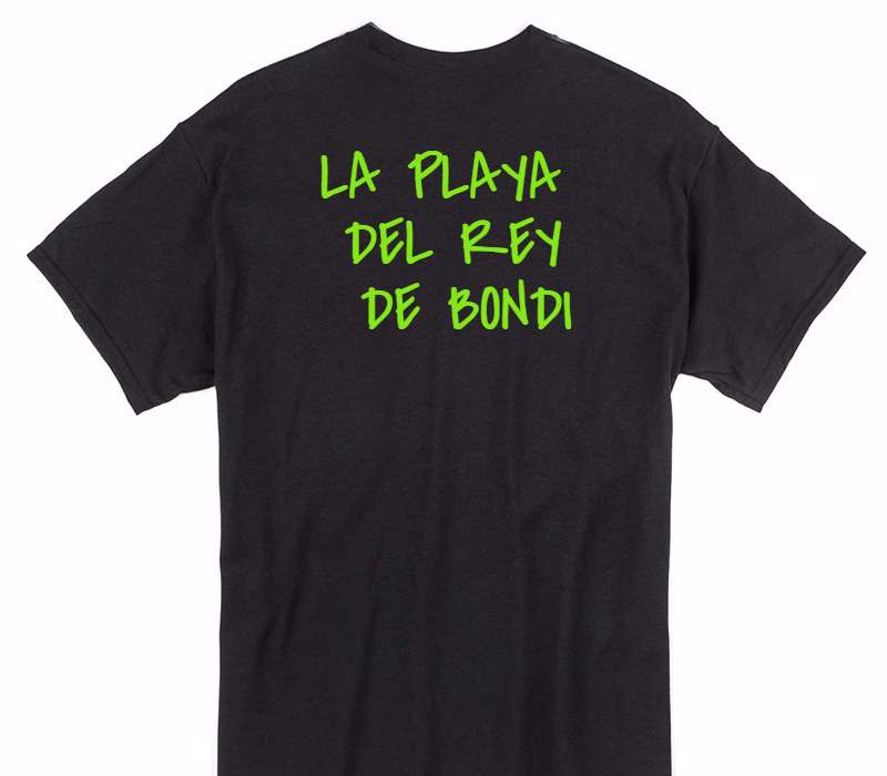 Custom Gildan 100% Cotton Black T-Shirt