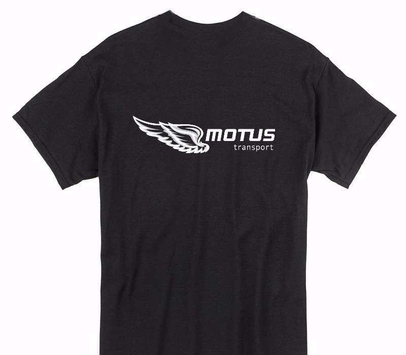 Custom Gildan 100% Cotton Black T-Shirt