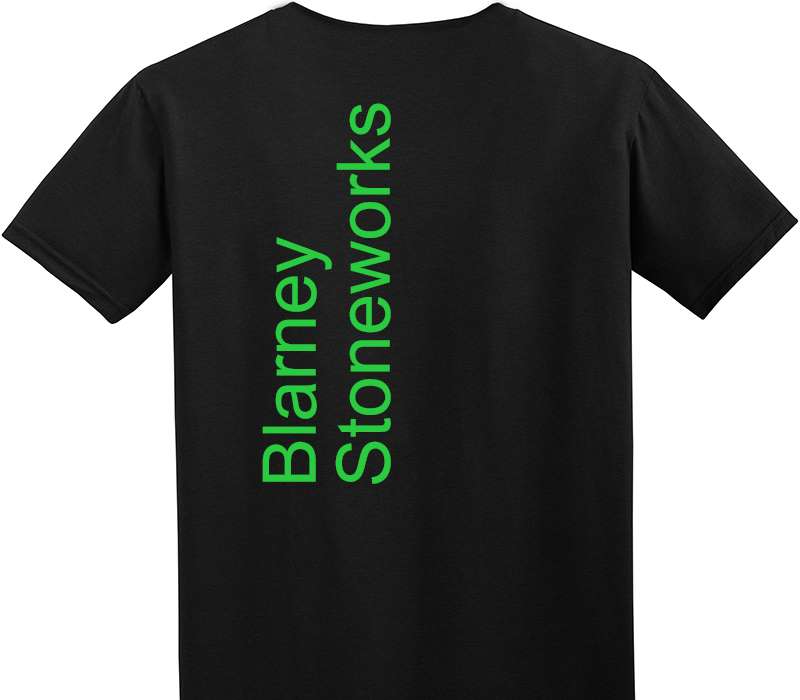 Custom Adult Soft Style 100% Cotton Black T-Shirt