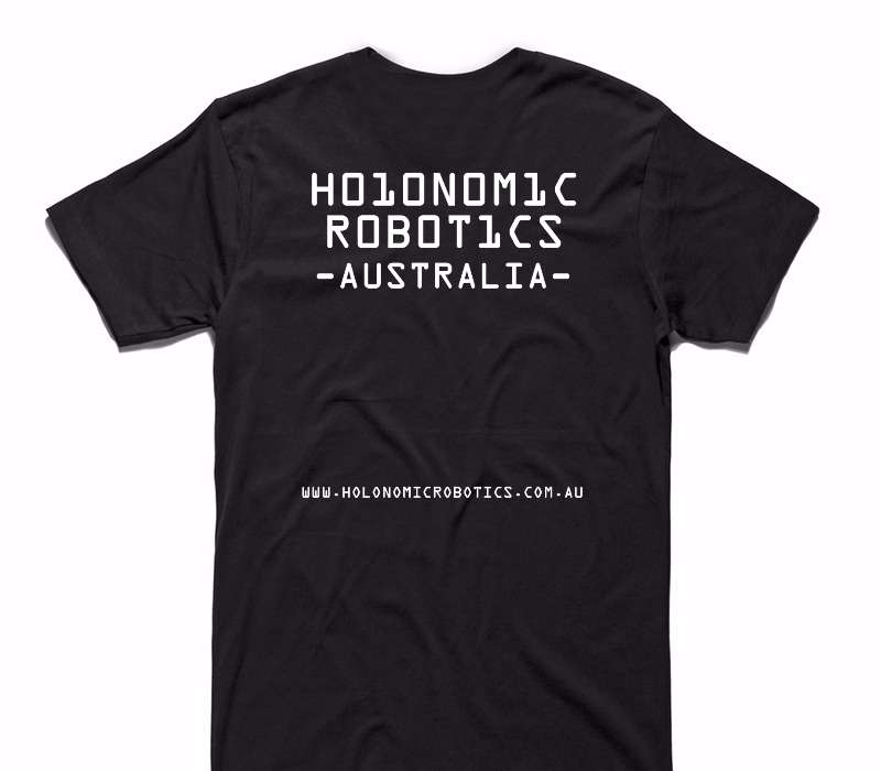 Custom AS Colour 100% Cotton Black T-Shirt