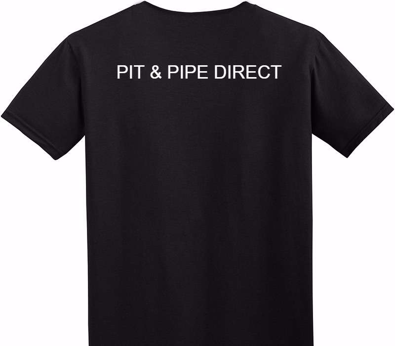 Custom Adult Soft Style 100% Cotton Black T-Shirt