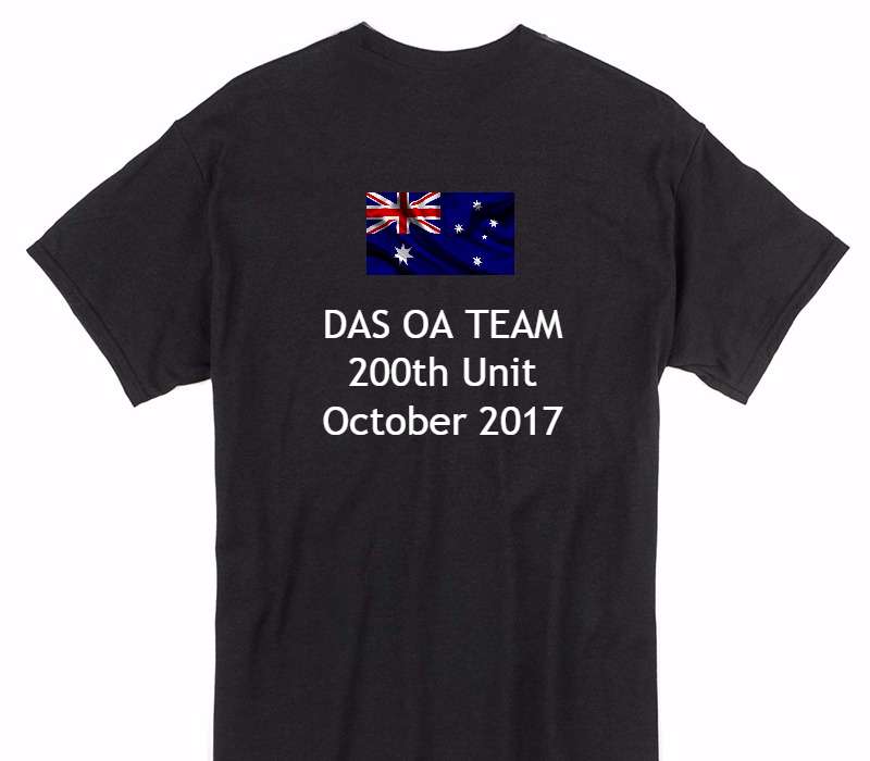 Custom Gildan 100% Cotton Black T-Shirt
