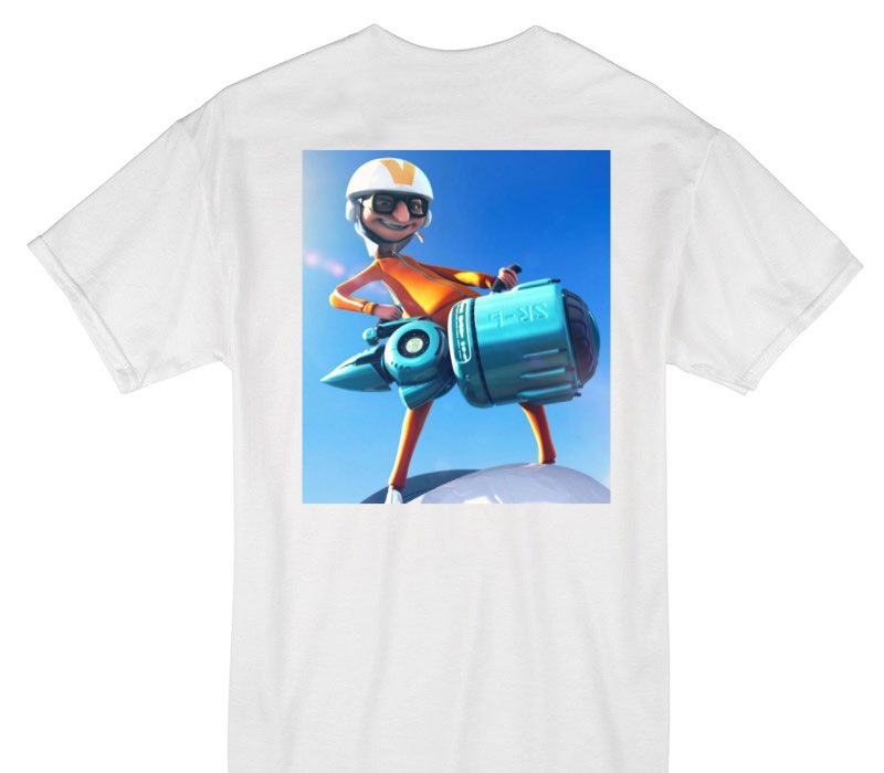 Custom Gildan 100% Cotton White T-Shirt