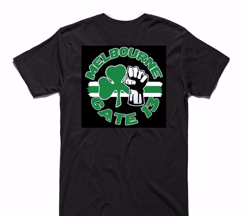 Custom AS Colour 100% Cotton Black T-Shirt