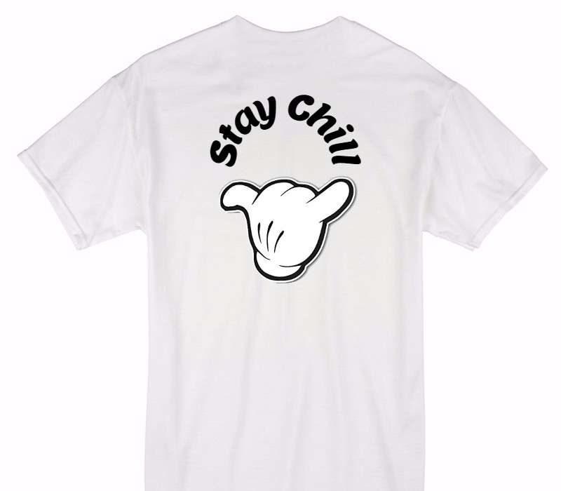 Custom Gildan 100% Cotton White T-Shirt
