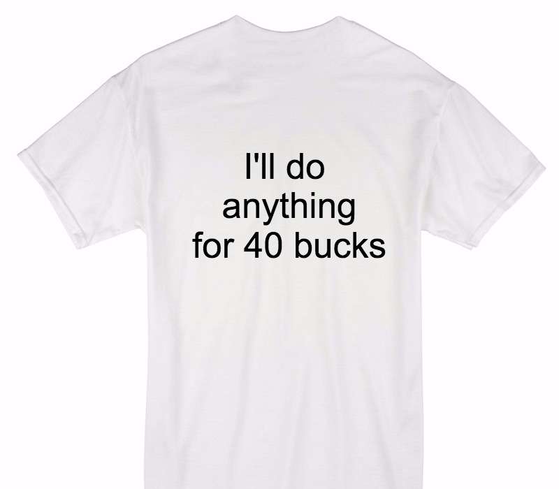 Custom Gildan 100% Cotton White T-Shirt