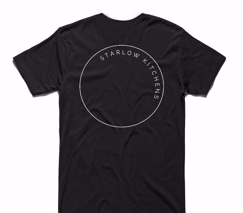 Custom AS Colour 100% Cotton Black T-Shirt