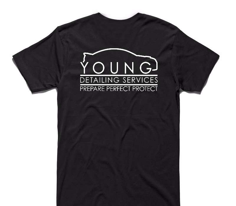Custom AS Colour 100% Cotton Black T-Shirt