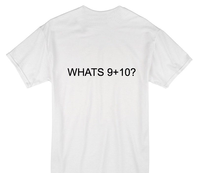 Custom Gildan 100% Cotton White T-Shirt