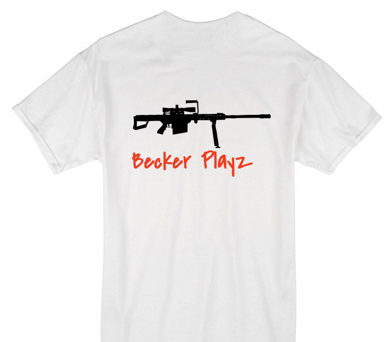 Custom Gildan 100% Cotton White T-Shirt