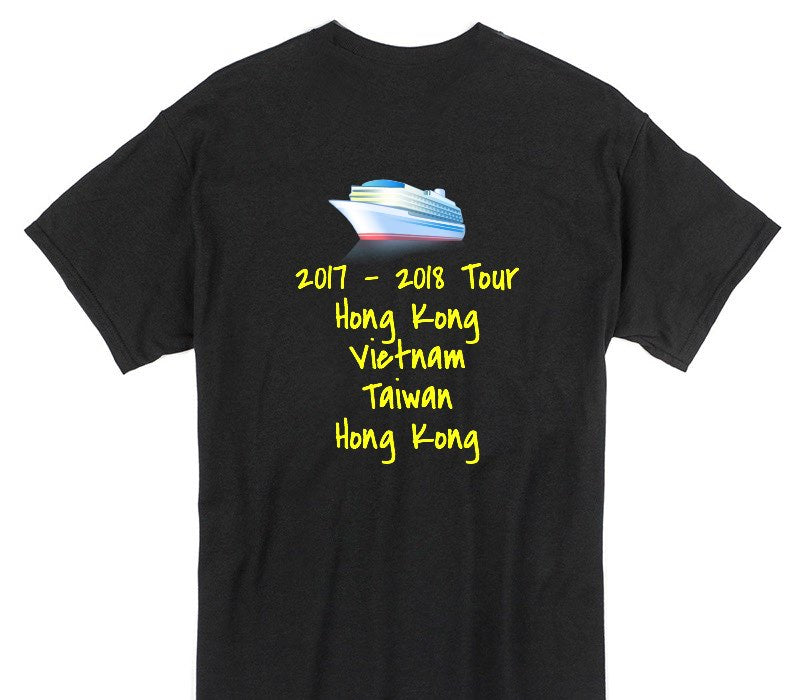 Custom Gildan 100% Cotton Black T-Shirt