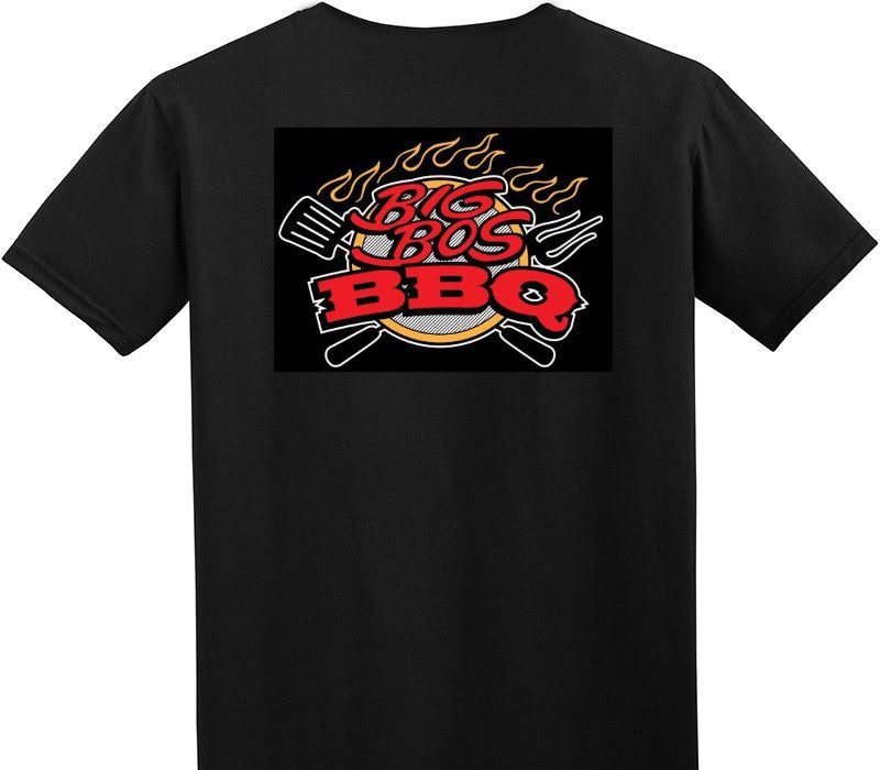 Custom Adult Soft Style 100% Cotton Black T-Shirt