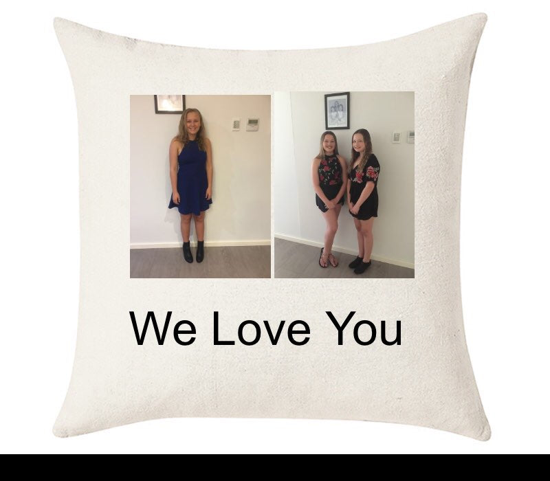 Custom Cushion Cover 50cm x 50 cm Off White
