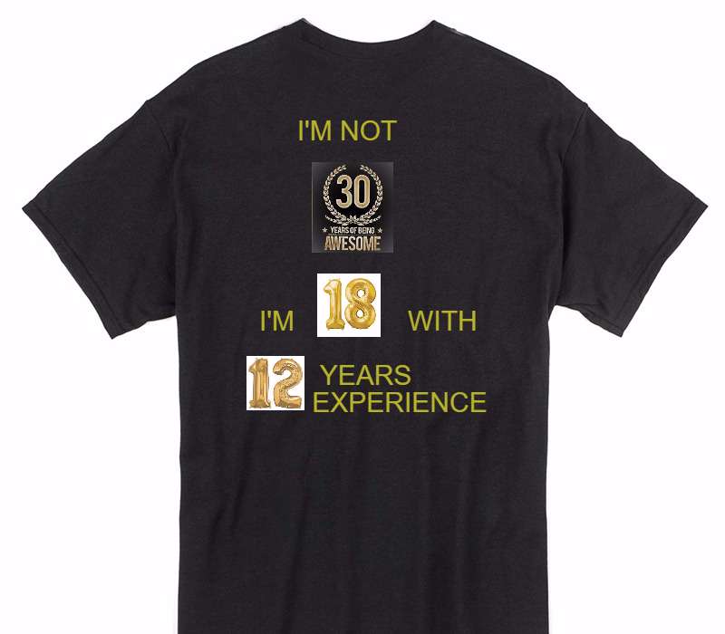 Custom Gildan 100% Cotton Black T-Shirt
