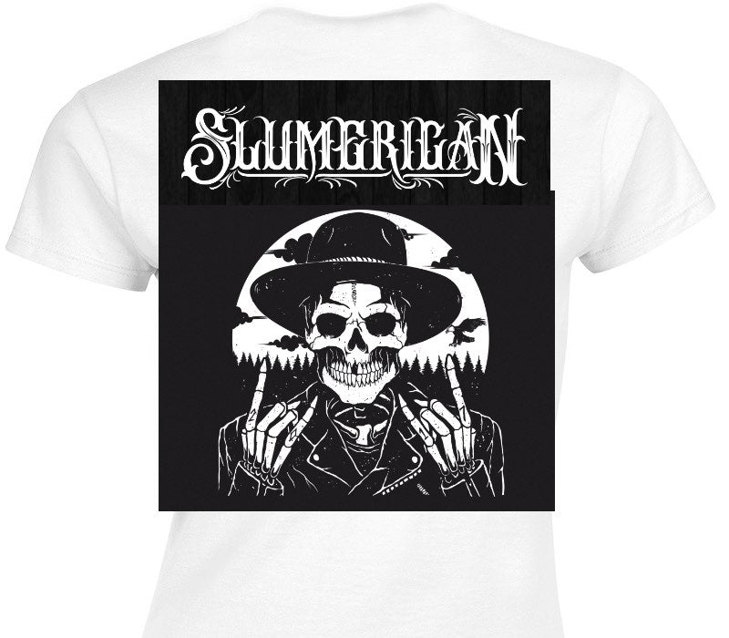 Custom Womens Soft Style 100% Cotton White T-Shirt