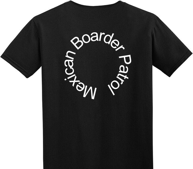 Custom Adult Soft Style 100% Cotton Black T-Shirt