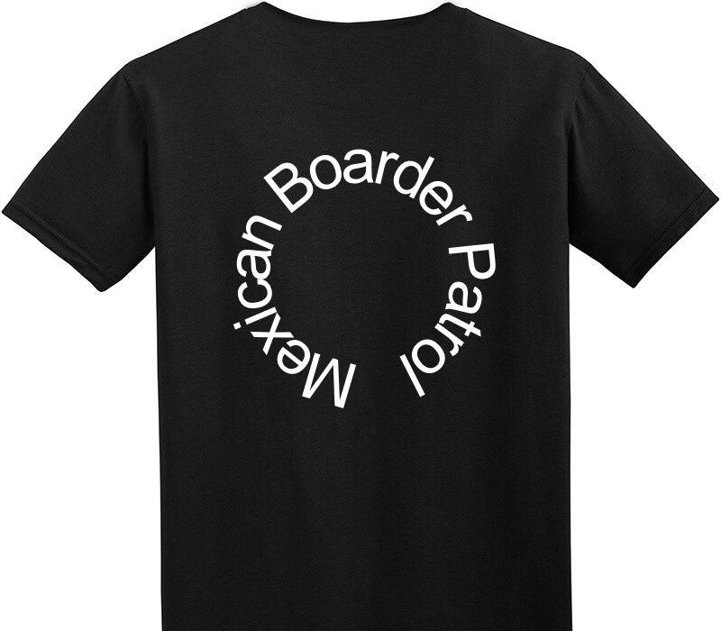 Custom Adult Soft Style 100% Cotton Black T-Shirt