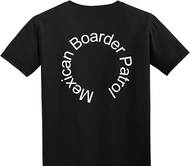 Custom Adult Soft Style 100% Cotton Black T-Shirt