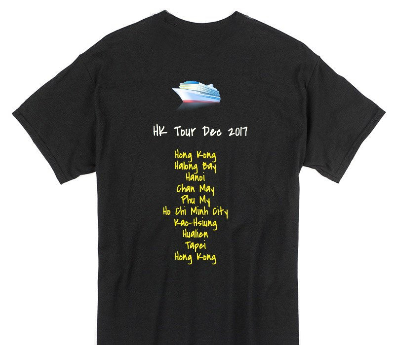 Custom Gildan 100% Cotton Black T-Shirt