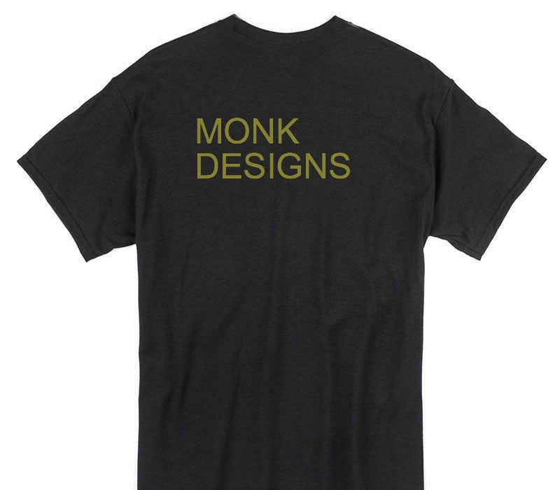 Custom Gildan 100% Cotton Black T-Shirt