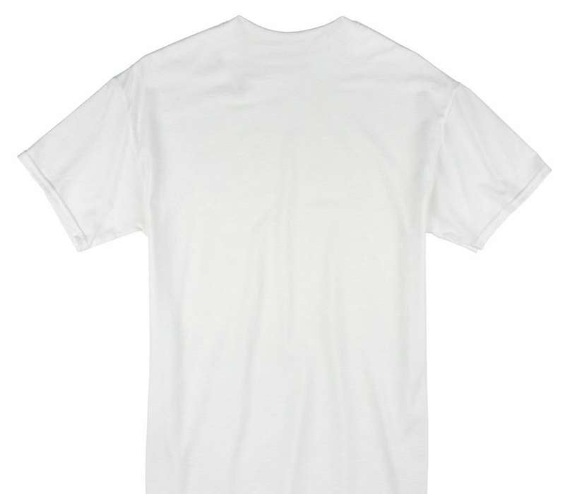 Custom Gildan 100% Cotton White T-Shirt