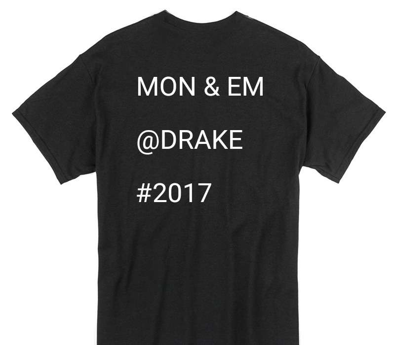 Custom Gildan 100% Cotton Black T-Shirt