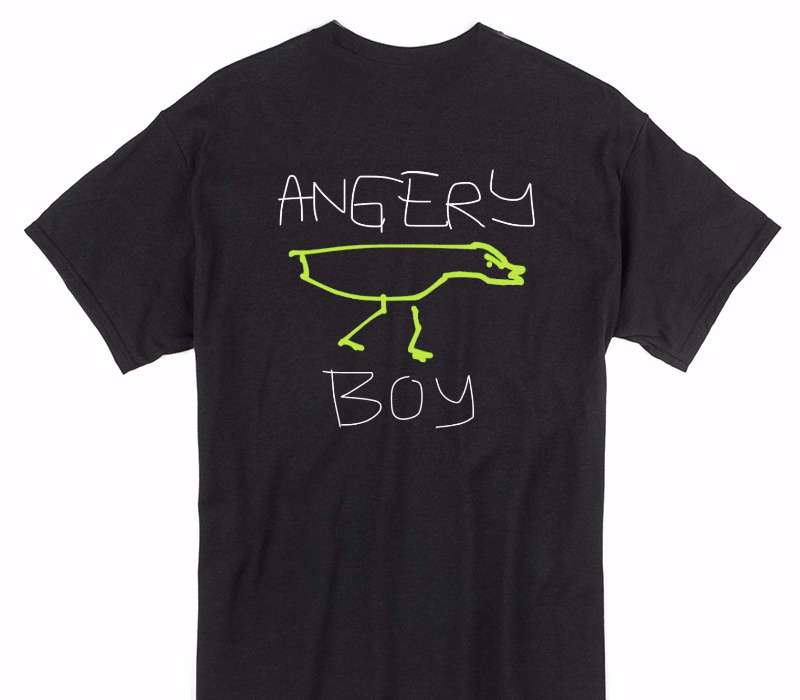Custom Gildan 100% Cotton Black T-Shirt