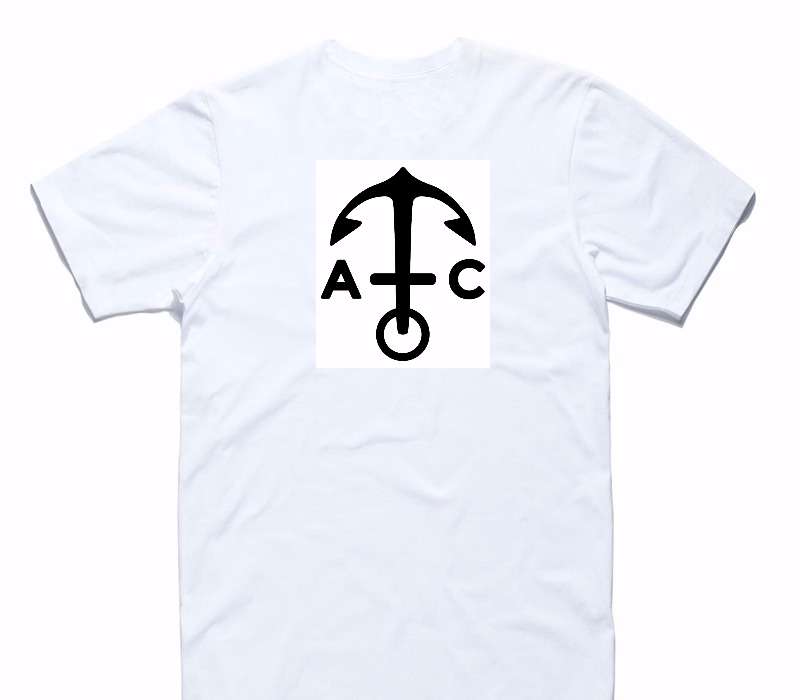 Custom AS Colour 100% Cotton White T-Shirt