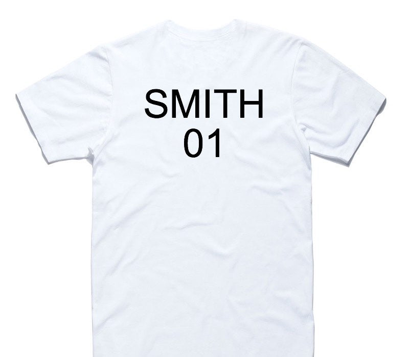 Custom AS Colour 100% Cotton White T-Shirt