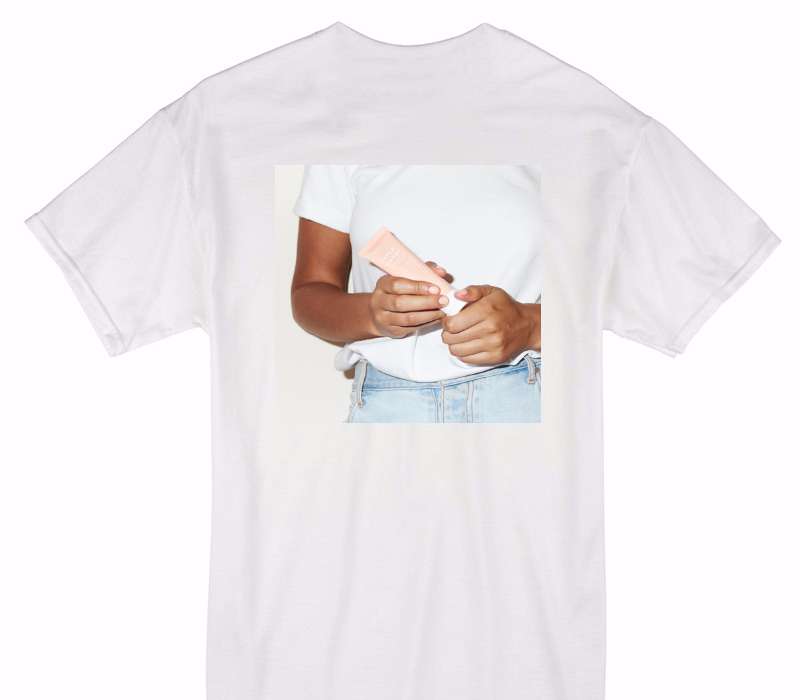 Custom Gildan 100% Cotton White T-Shirt
