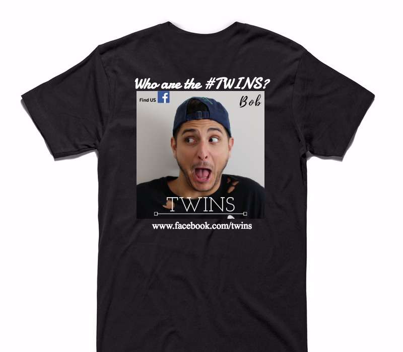 Custom AS Colour 100% Cotton Black T-Shirt