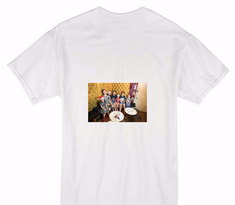 Custom Gildan 100% Cotton White T-Shirt