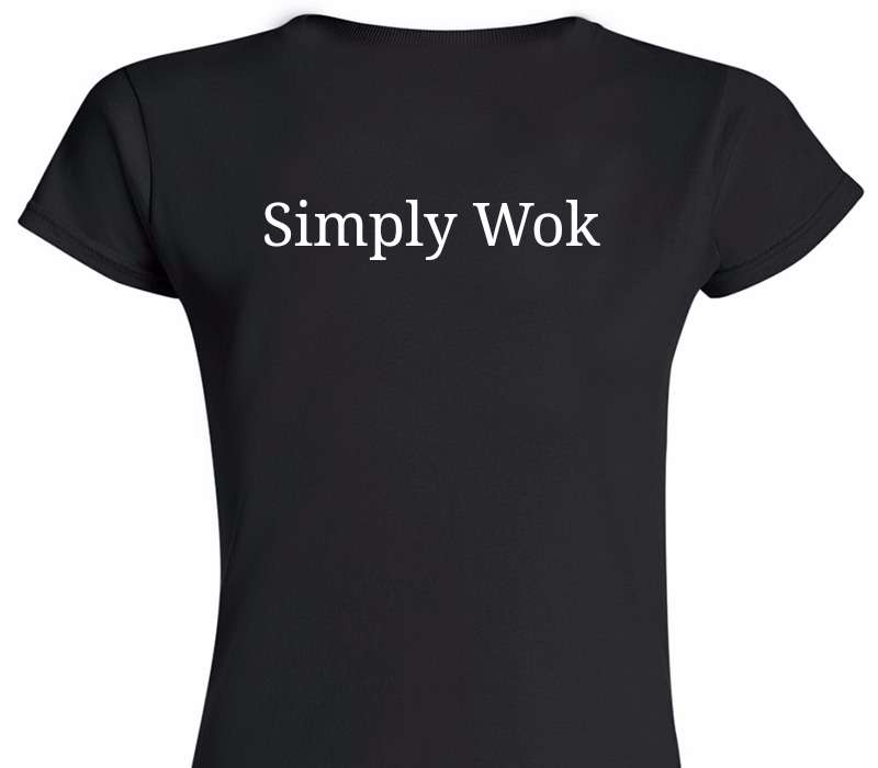 Custom Womens Soft Style 100% Cotton Black T-Shirt
