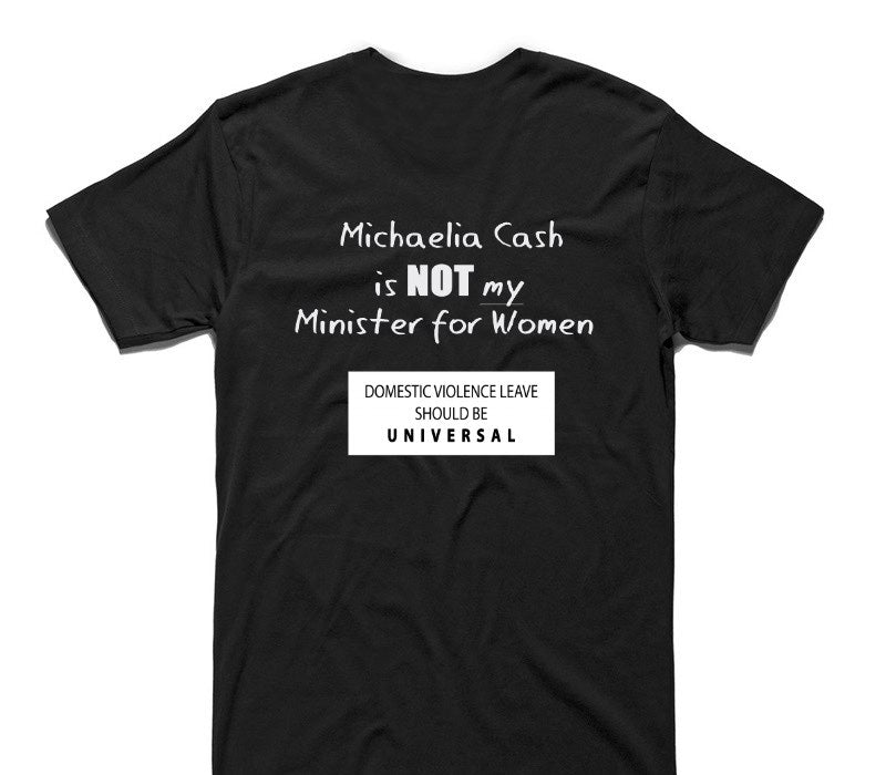 Custom AS Colour 100% Cotton Black T-Shirt