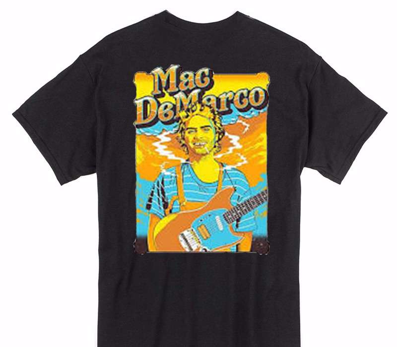 Custom Gildan 100% Cotton Black T-Shirt