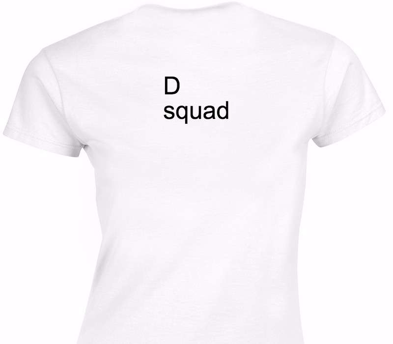 Custom Womens Soft Style 100% Cotton White T-Shirt