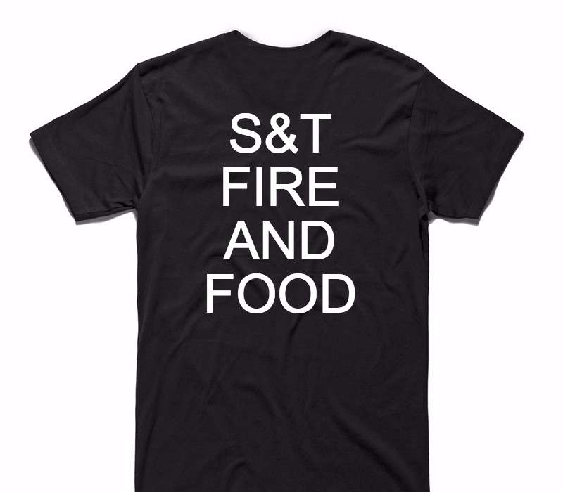Custom AS Colour 100% Cotton Black T-Shirt