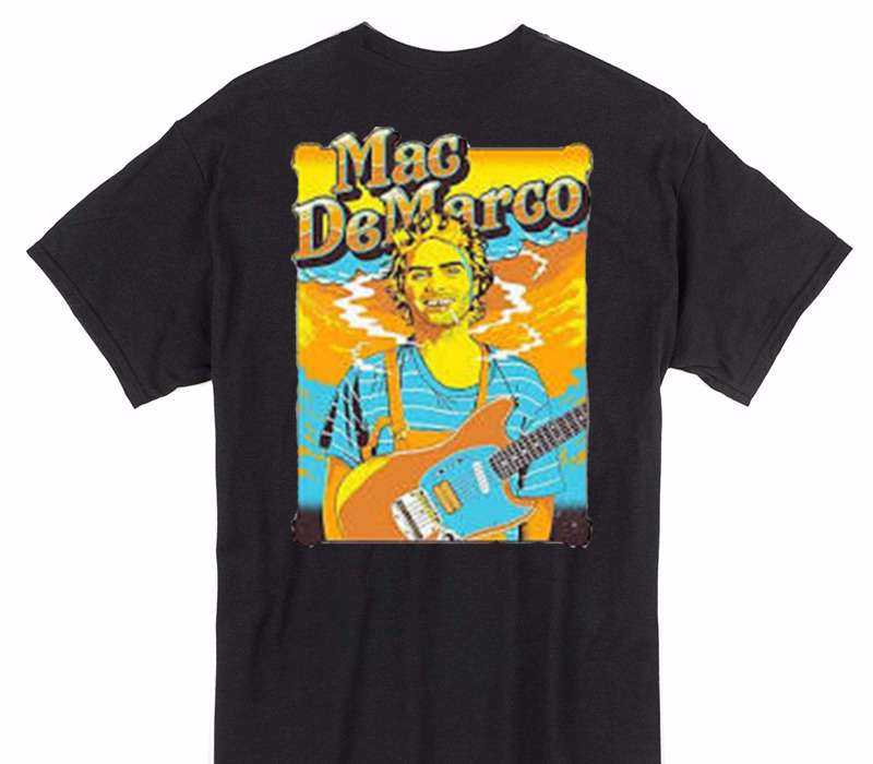 Custom Gildan 100% Cotton Black T-Shirt