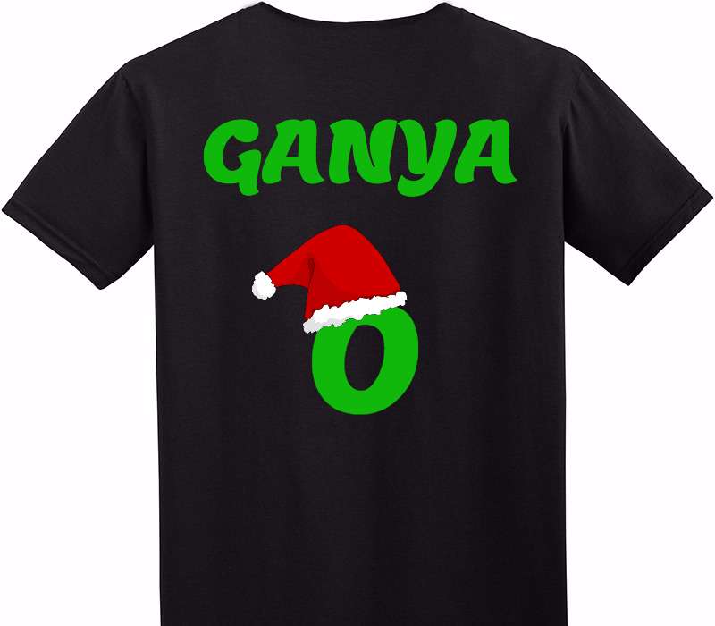 Custom Adult Soft Style 100% Cotton Black T-Shirt